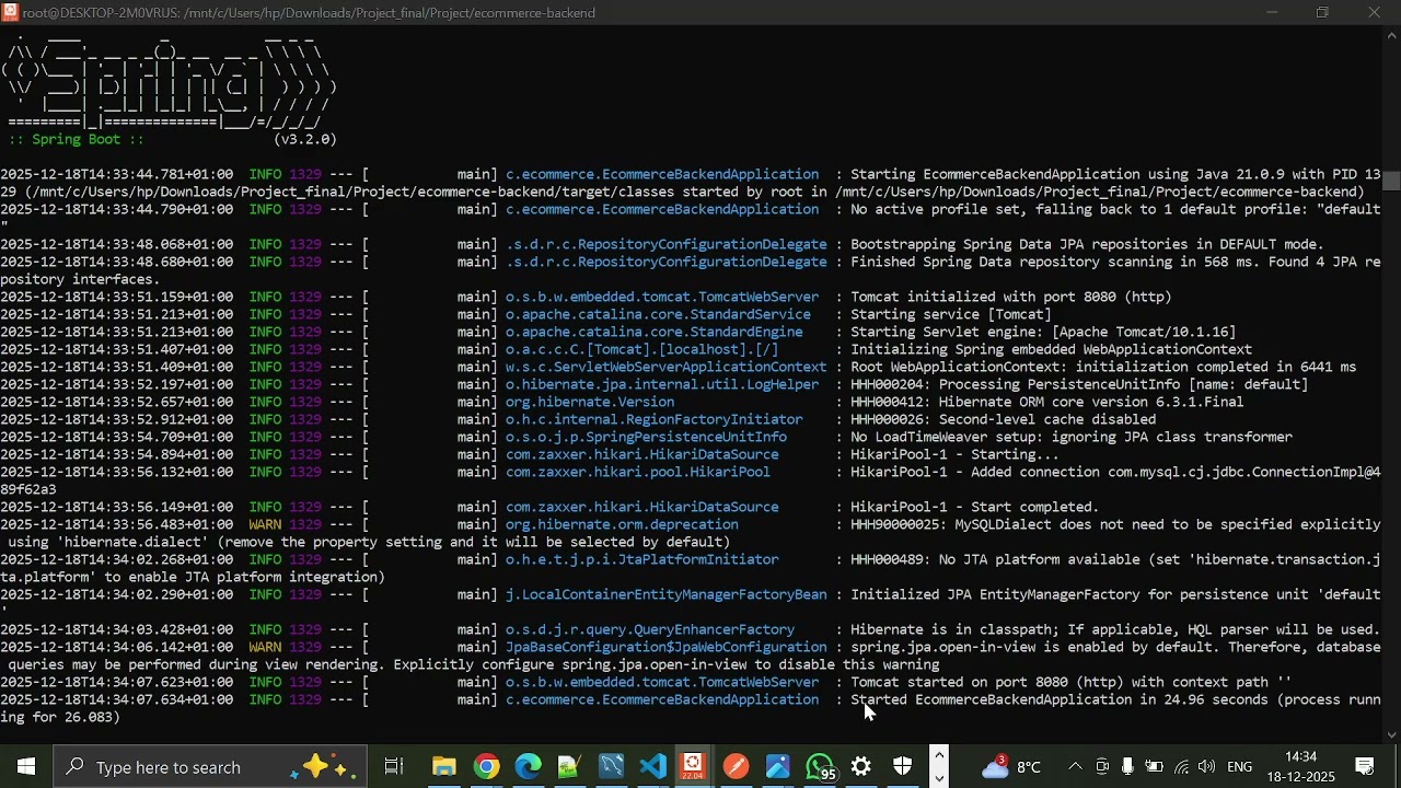 JAVA_SQL_project | E-Commerce SQL Database Demonstration