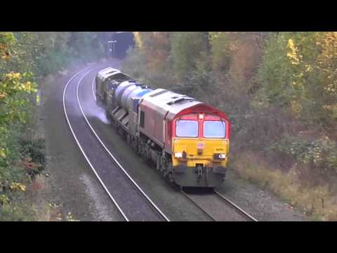 66001/66017  3J04 Aylesbury - Acton Yard RHTT, Sat. 31st October  2015