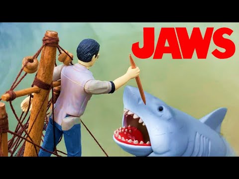 Brody Kills The Beast! (JAWS Action Figure Scene)