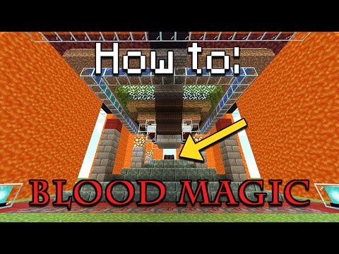 How to: Blood Magic | The Basics (Minecraft 1.12.2 / New Update Video for 1.16)