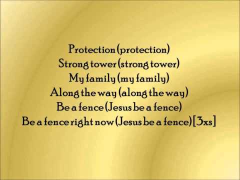Jesus Be A Fence Around Me by Fred Hammond (Lyrics)