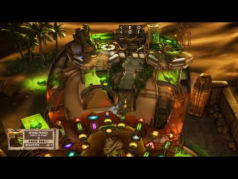 Pinball FX - Curse of the Mummy - 10 main modes completed and wizard mode reached