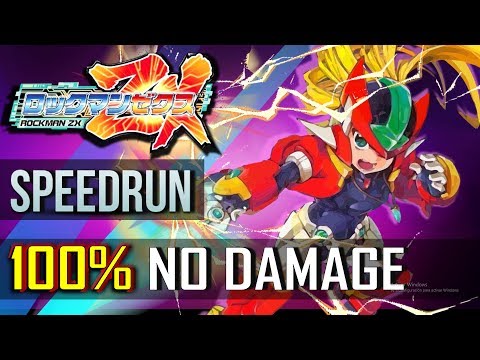 Megaman ZX - 100% No Damage Completion Run
