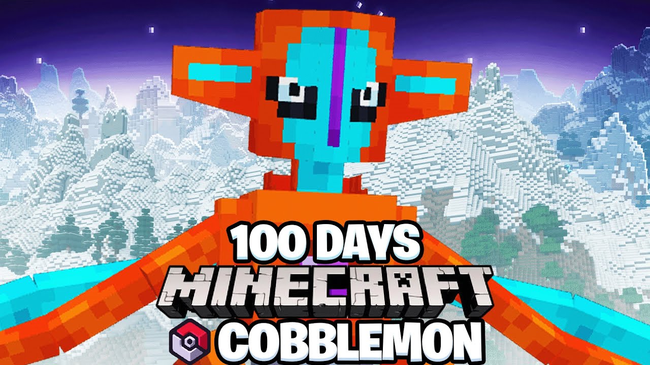 I Spent 100 Days in Cobblemon Ultra Space!