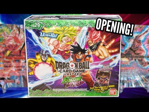 FEARSOME RIVALS - BOX OPENING - Dragon Ball Super Card Game