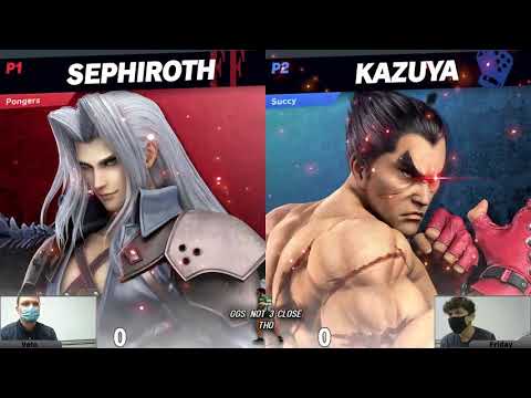 Pongo (Sephiroth) vs. KingSuccy (Kazuya) - Winners Rd 2 - GGs Not 3 Close Tho