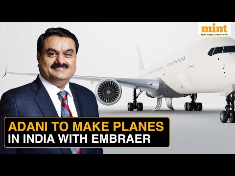 Adani Group To Enter Aircraft Manufacturing With Embraer ...