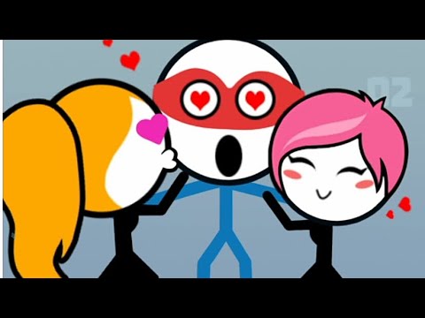 Attack Draw Line - FunnyStickman Puzzle Game - AllLevels - Gameplay Walkthrough