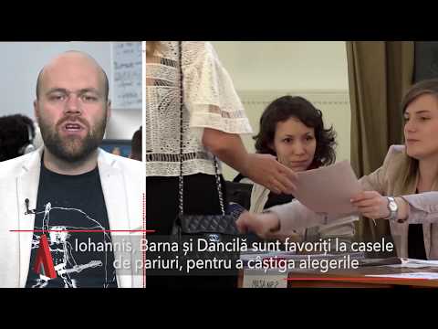 Stiri Mediafax 1 Noiembrie – Iohannis, Barna și Dăncilă, favoriți la casele de pariuri