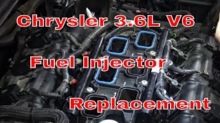 Fuel Injector Replacement On Chrysler Pentastar 3.6L V6 Engine