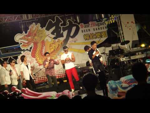 2010-07-23 one member from F.Cuz dance no one,JIGGY, solo and Crown J solo. in mini concert