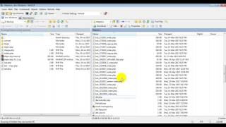 How to show hidden file in winscp