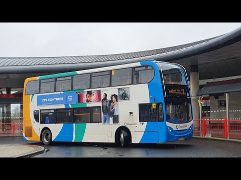 LAST BUS THRASH: Route X24 | SP60DSO/19642 - Stagecoach North East: ADL Enviro 400