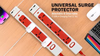 MX Multi Outlet Extension Board Unleash Power & Protection for Your Gadgets!