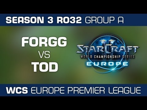ToD vs. ForGG - Group A Ro32 - WCS Europe Season 3 - StarCraft 2