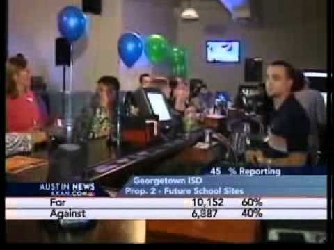 Live at the Hays County HQ on election night