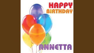 Happy Birthday Annetta