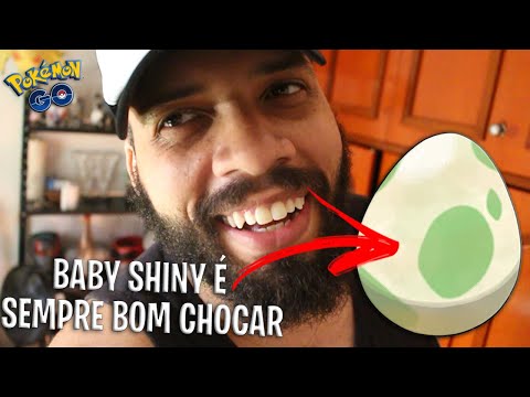 DO NADA UM POKÉMON RARO EM CASA... CHOQUEI UM BABY SHINY