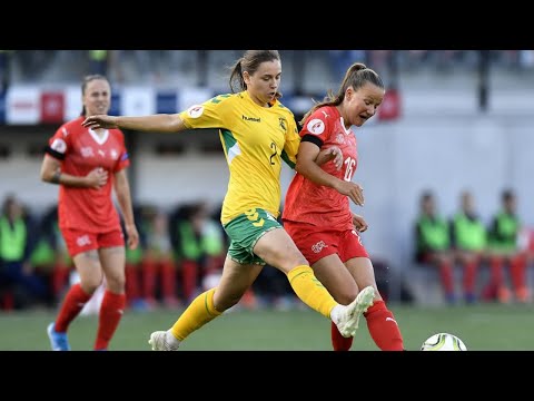 Liucija Vaitukaityte | Switzerland - Lithuania | UEFA Women's Euro 2022 qualifying