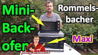 Mini Backofen Rommelsbacher Grillofen - Meine Kaufempfehlung- DIY Tutorial