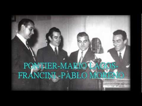 FRANCINI  -  PONTIER  -  PABLO MORENO -  SIN LAGRIMAS  - TANGO