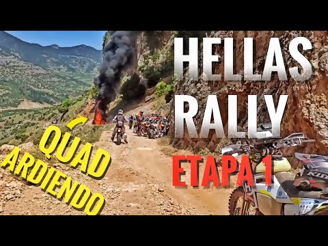 Hellas Rally 2022 Stage 2 and a Quad Burns