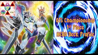 Yugioh! June 2026 1st Place HERO Deck OTS Championship