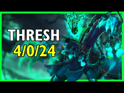 New #1 Thresh player in the world? 28.0 KDA