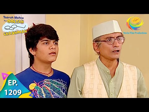 Taarak Mehta Ka Ooltah Chashmah - Episode 1209 - Full Episode