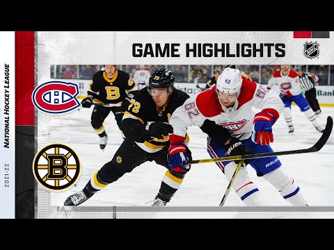 Canadiens @ Bruins 11/14/21 | NHL Highlights