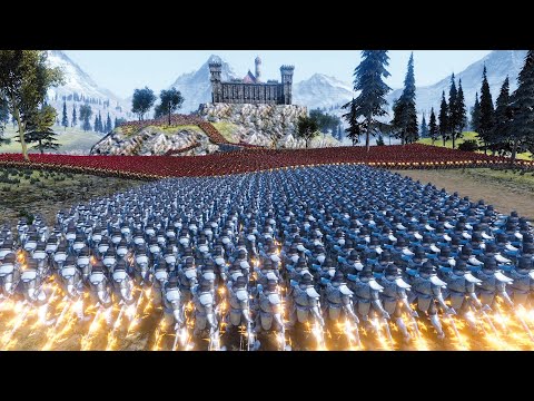 SOUL TYRANTS LAY SIEGE TO SPARTAN CASTLE - UEBS - Ultimate Epic Battle Simulator