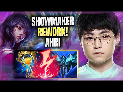 SHOWMAKER TRIES NEW AHRI REWORK! - DK ShowMaker Plays Ahri MID vs Syndra! | Season 2022