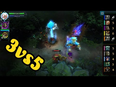 HoN 3vs5 Benzington unlimited Taunts | Wood rank