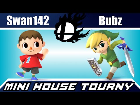 Swan142 (Vilager) vs Bubz (Toon Link) | Mini House Tournament - Smash 4