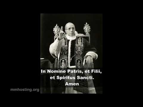 Angelus Domini - S. S. Papa Pio XII