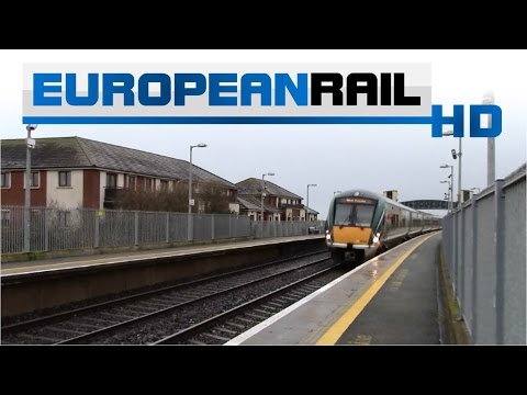 Iarnród Éireann Irish Rail ICR 22000 DMU 22037 Enterprise passes Laytown Station