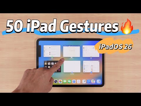 50 Hidden iPad Gestures You Should Know in 2025! (iPadOS 26 Complete Guide)