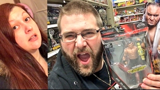 BEING BAD OBAMA-SELF! WIFE IN PERIOD MODE! WWE TOY HUNT AND RAW REACTIONS!