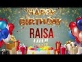 Raisa Happy Birthday Raisa