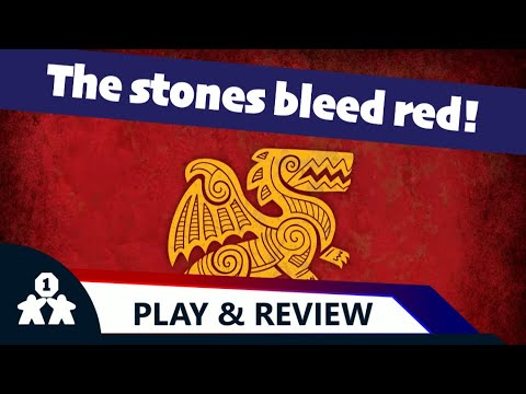 The stones bleed red! | Bloodstones solo play and review | One Stop Co-Op Shop