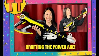 Tina Tries 3D Printing: the Power Ranger Power Axe | start to finish tutorial