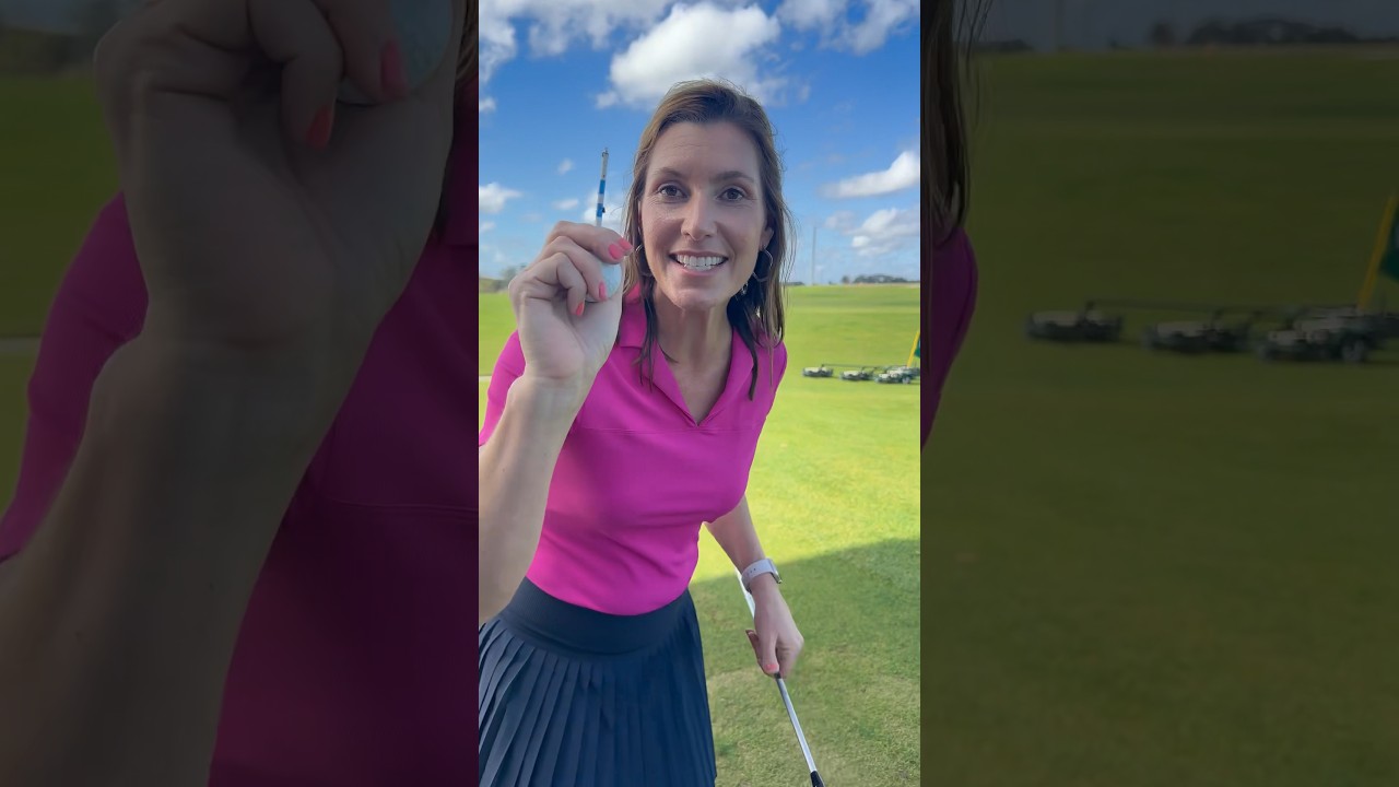 Erika Larkin shares a quick tip to prevent pop ups. 💯 #golftips