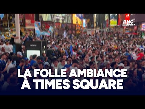Coupe du monde : France, Algérie, Sénégal… la folle ambiance à Times Square
