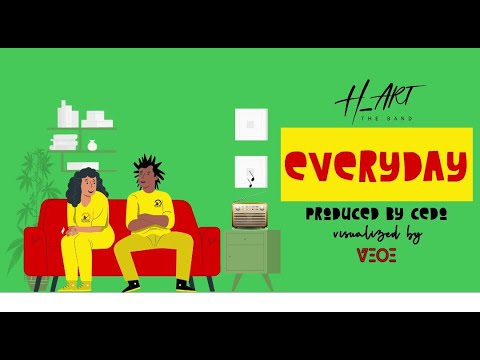 3/6. H_ART THE BAND - EVERYDAY (Animation Lyric Video)