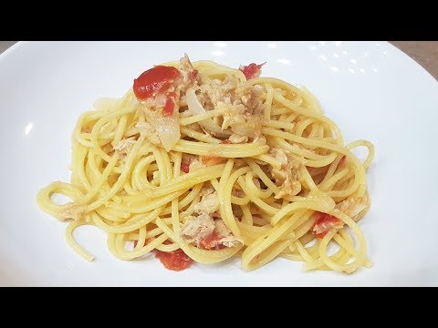 PASTA CON TONNO CIPOLLE E POMODORINI | FoodVlogger