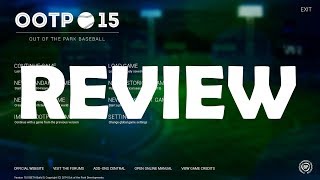 Out of the Park Baseball 15 - Review