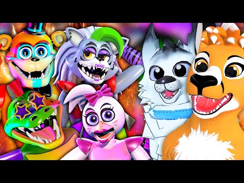 PRZECHODZĘ FNAF SECURITY BREACH Z BURKIEM, ALE TO ROBLOX!