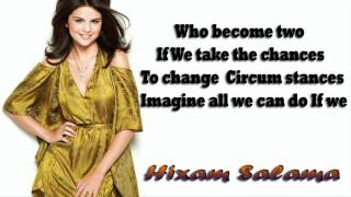 Selena Gomez - Send It On (Lyrics On Screen)