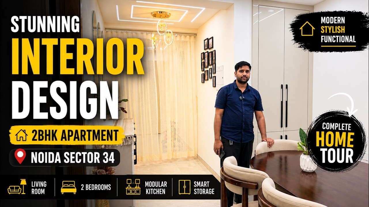 Interior Design 2 BHK Noida Sector 34