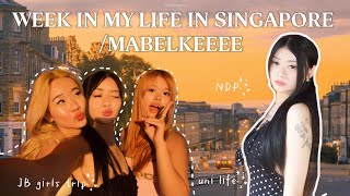 Week in my life vlog ✧˖° | NDP, JB girls trip, uni life & friends🌺